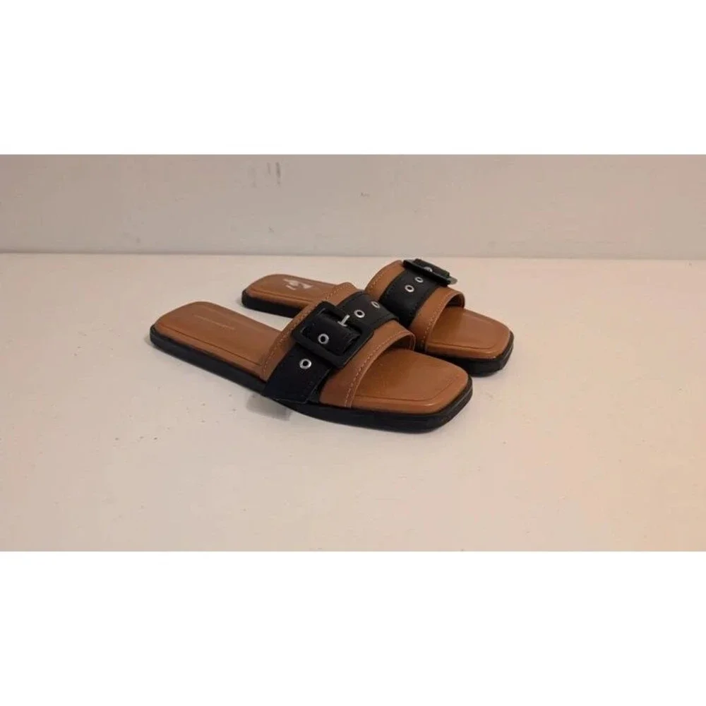Anthropology women's size 6 slides sandals